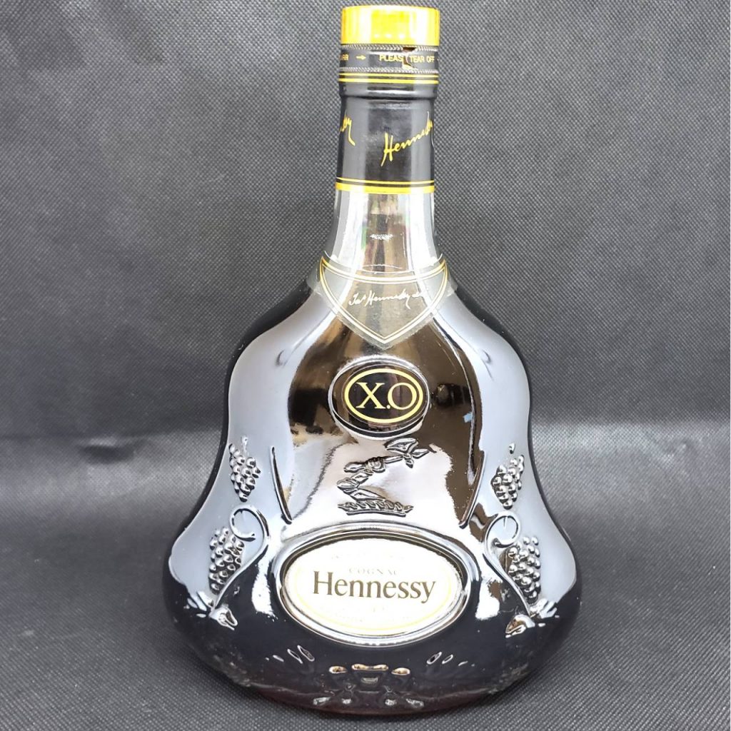 Hennessy XO COGNAC  金キャップ　クリアボトル